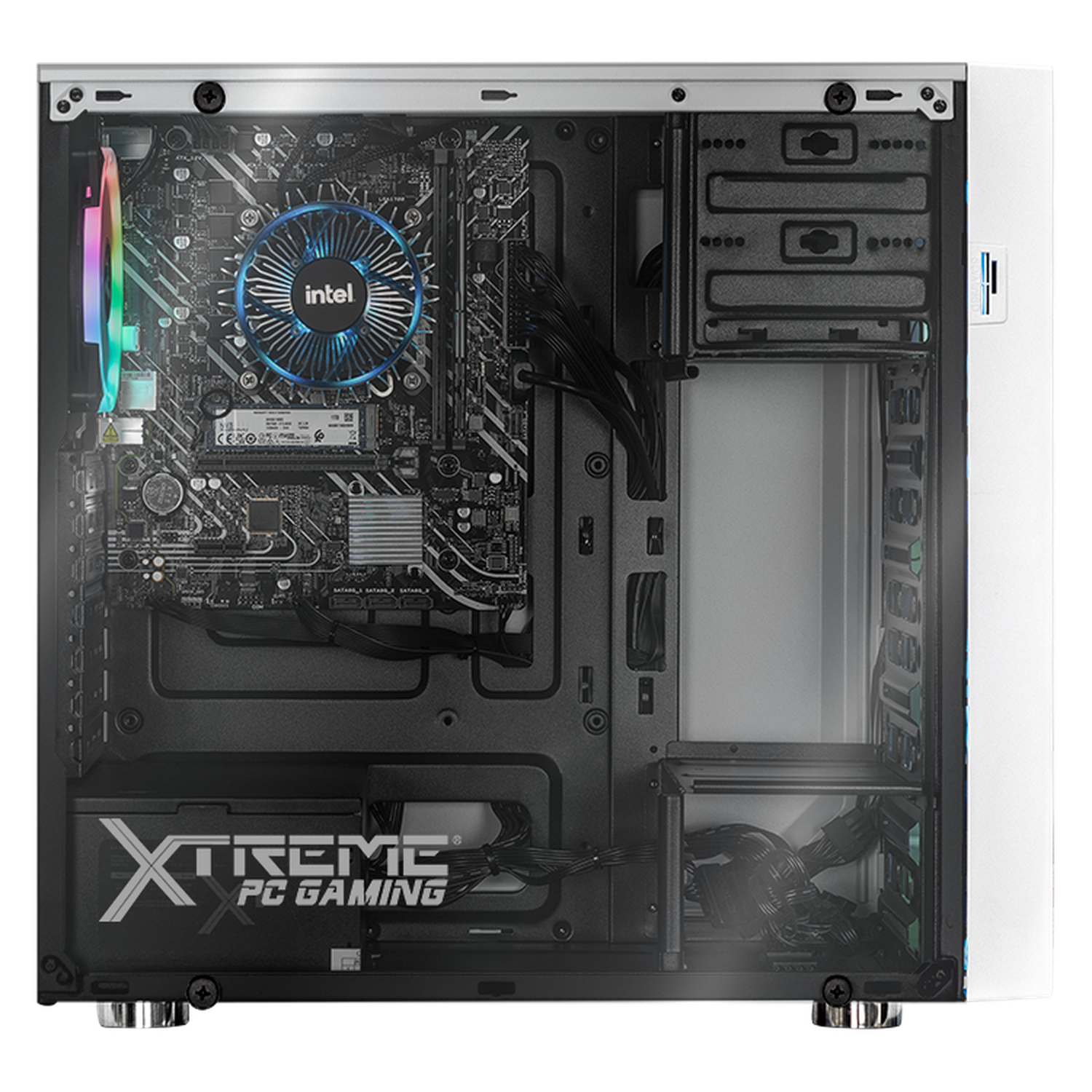 Xtreme PC Gaming Computer Intel Core i9-12900 32GB RAM 1TB SSD WiFi 6 - Dragonfly White for High-Performance Gaming & Streaming