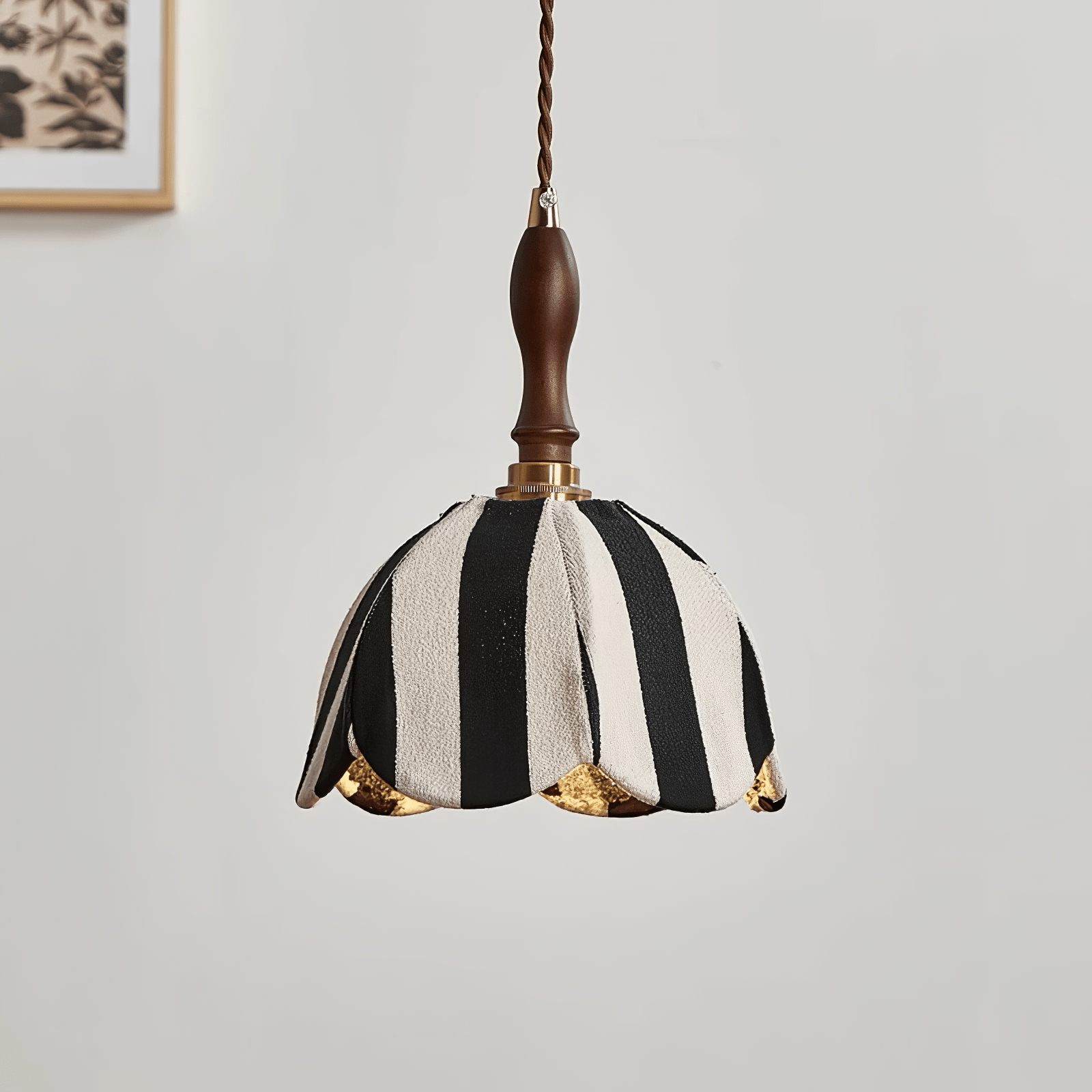 Modern Marble Stripe Pendant Light - Elegant Hanging Chandelier for Dining Room, Kitchen Island & Living Room Decor