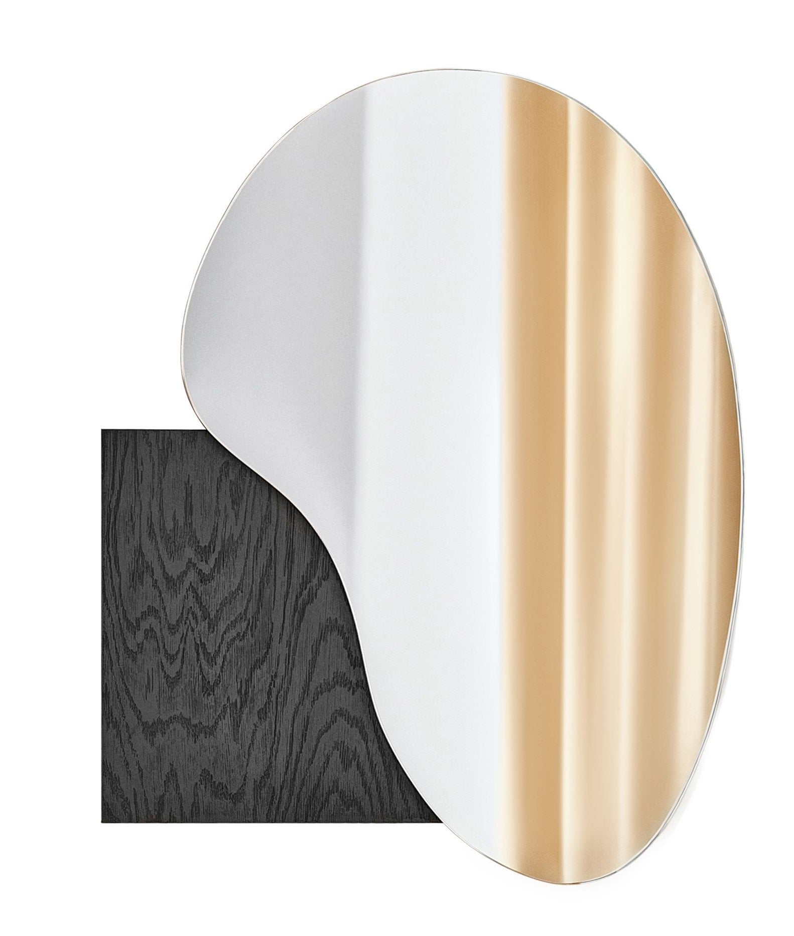 Noom 36x48 Inch Lake Wall Mirror - Modern Framed Bathroom & Bedroom Decor for Home, Office, or Entryway