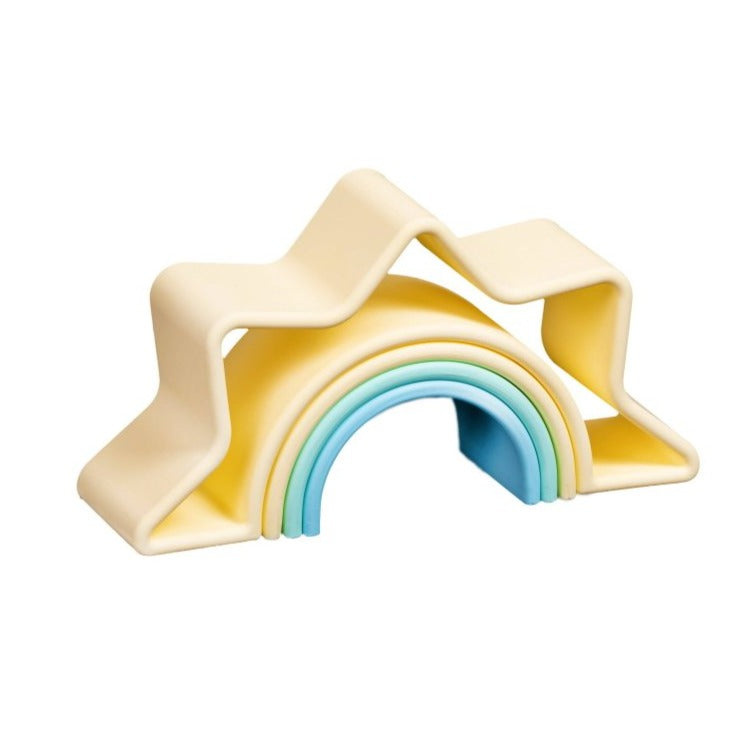 DËNA Pastel Sun Toy - Soft & Safe Plush for Kids, Perfect for Playtime, Cuddling & Nursery Decor | Ideal for Toddlers, Babies & Gifts