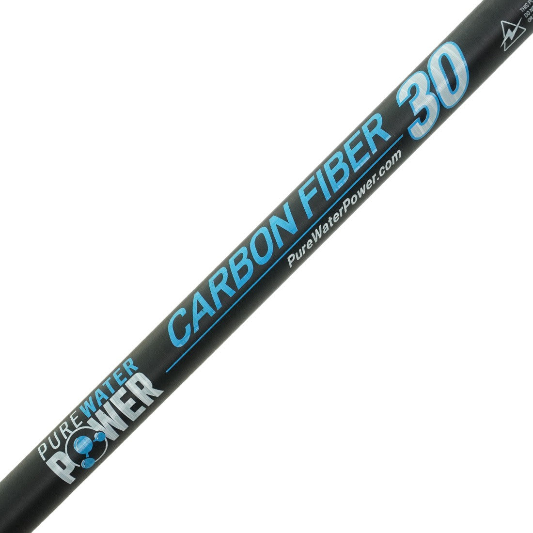 Carbon Fiber Water Fed Pole - Lightweight Telescopic Window Cleaning Pole for High-Rise Buildings & Hard-to-Reach Areas