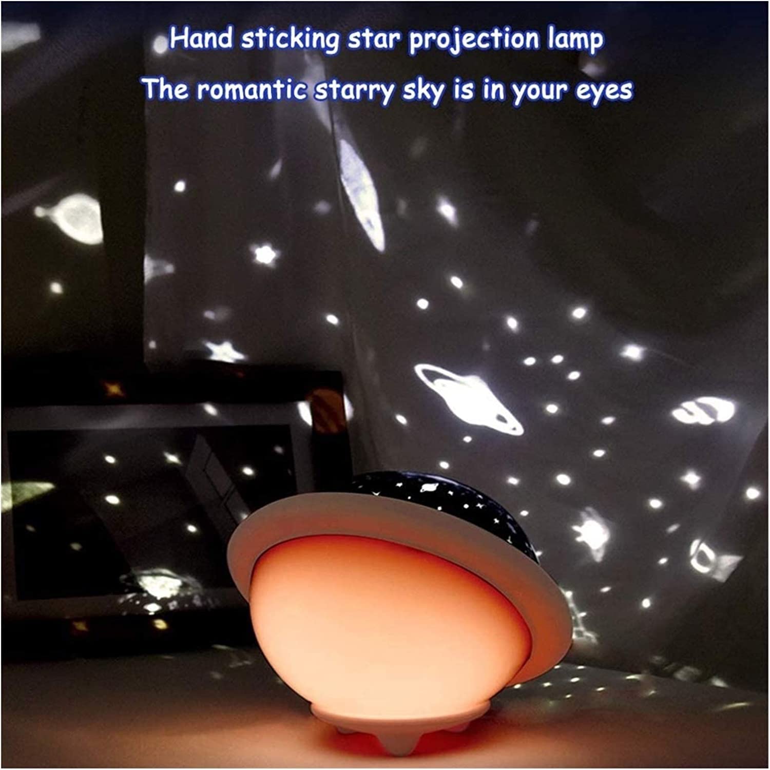 GeRRiT Night Light Projector for Kids - Pink Starry Night Projection Lamp | Perfect Birthday Gift for Boys & Girls Ages 2-10 | Bedroom Decor, Nursery Night Light, Sleep Aid for Toddlers