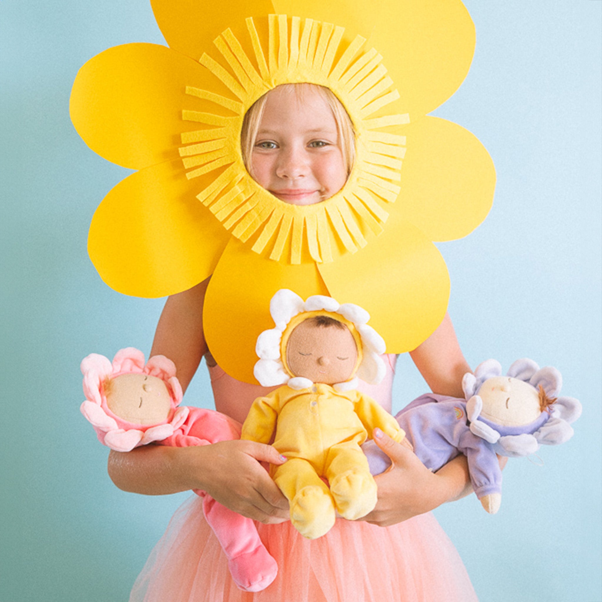 Petal Dozy Dinkums Pip Buttercup - Cute Floral Hair Clips for Girls, Women & Kids - Perfect for Parties, Weddings & Everyday Wear