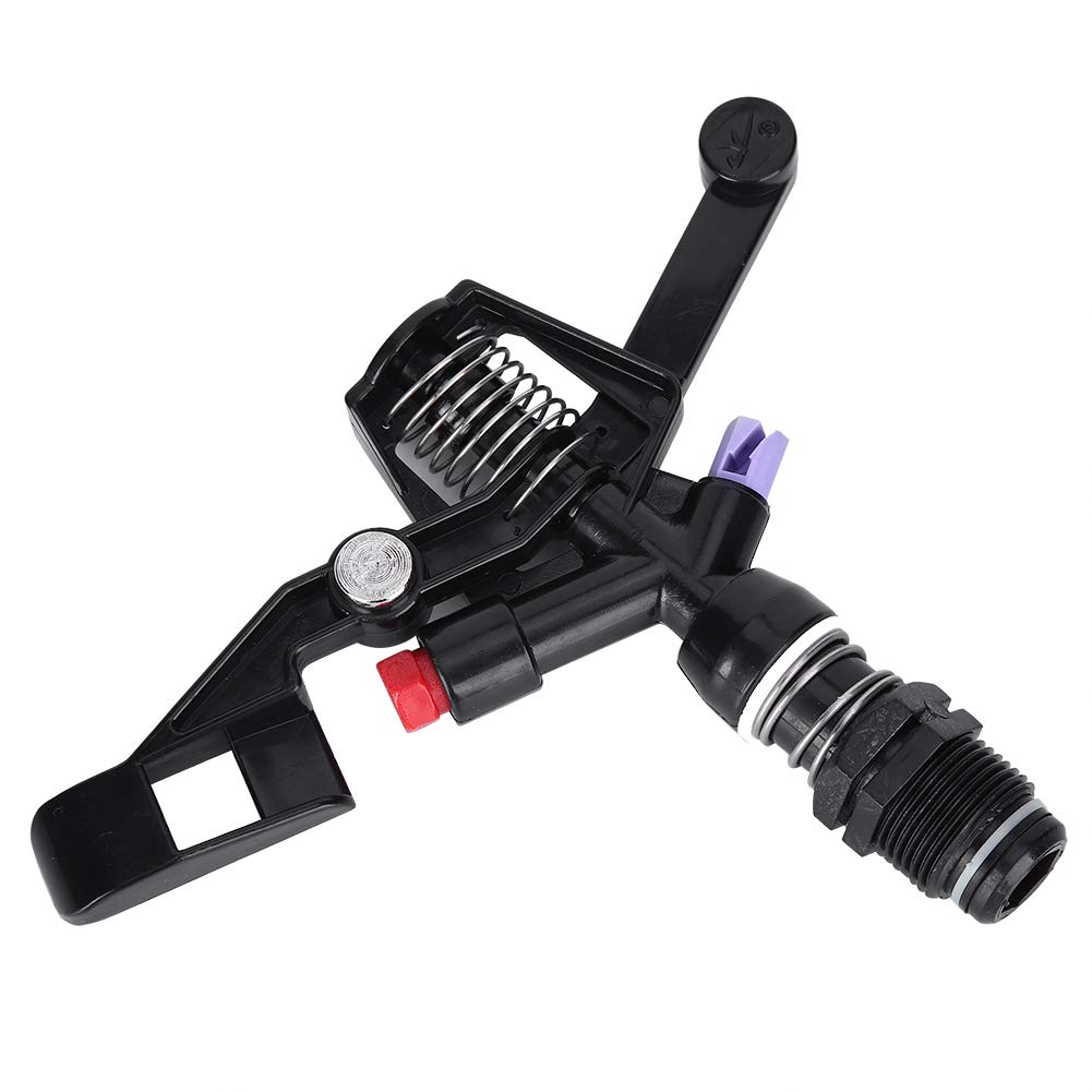 Rotating Irrigation Nozzle - Adjustable Water Sprinkler for Garden, Lawn, Farmland, and Forest Seedlings | Perfect for Wheat Fields, Tea Gardens & Agricultural Watering Systems