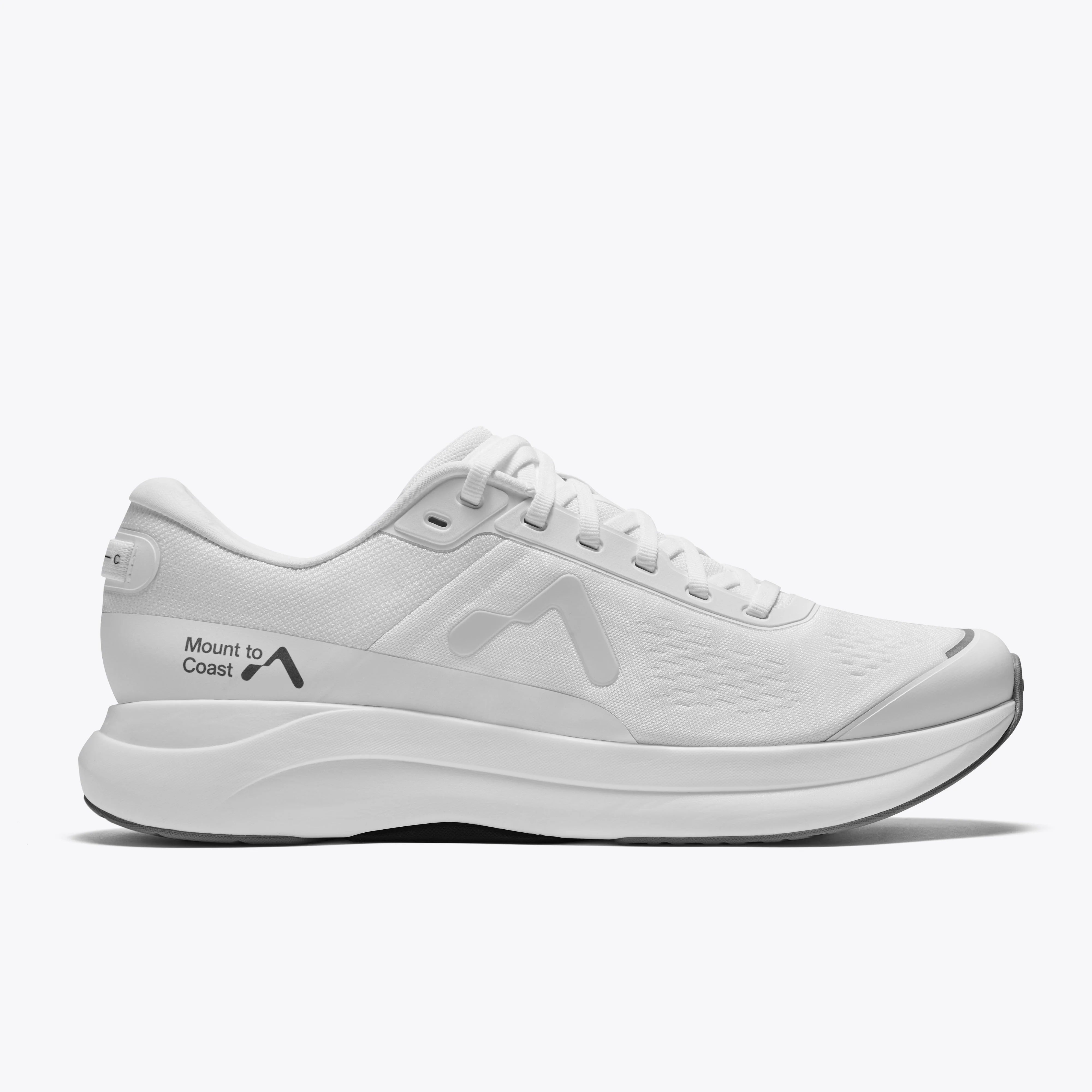 Premium Men's P1 Running Shoes - White | Lightweight & Breathable for Jogging, Gym Workouts & Daily Wear