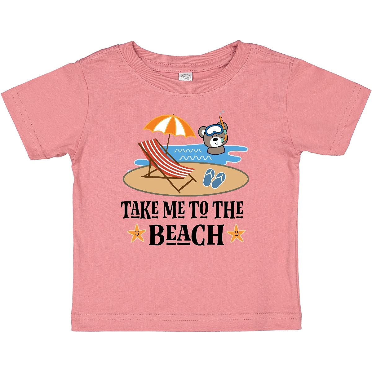 Inktastic Beach Vacation Florida California Baby T-Shirt - Cute Summer Outfit for Boys & Girls - Perfect for Beach Trips, Family Vacations & Holiday Photos