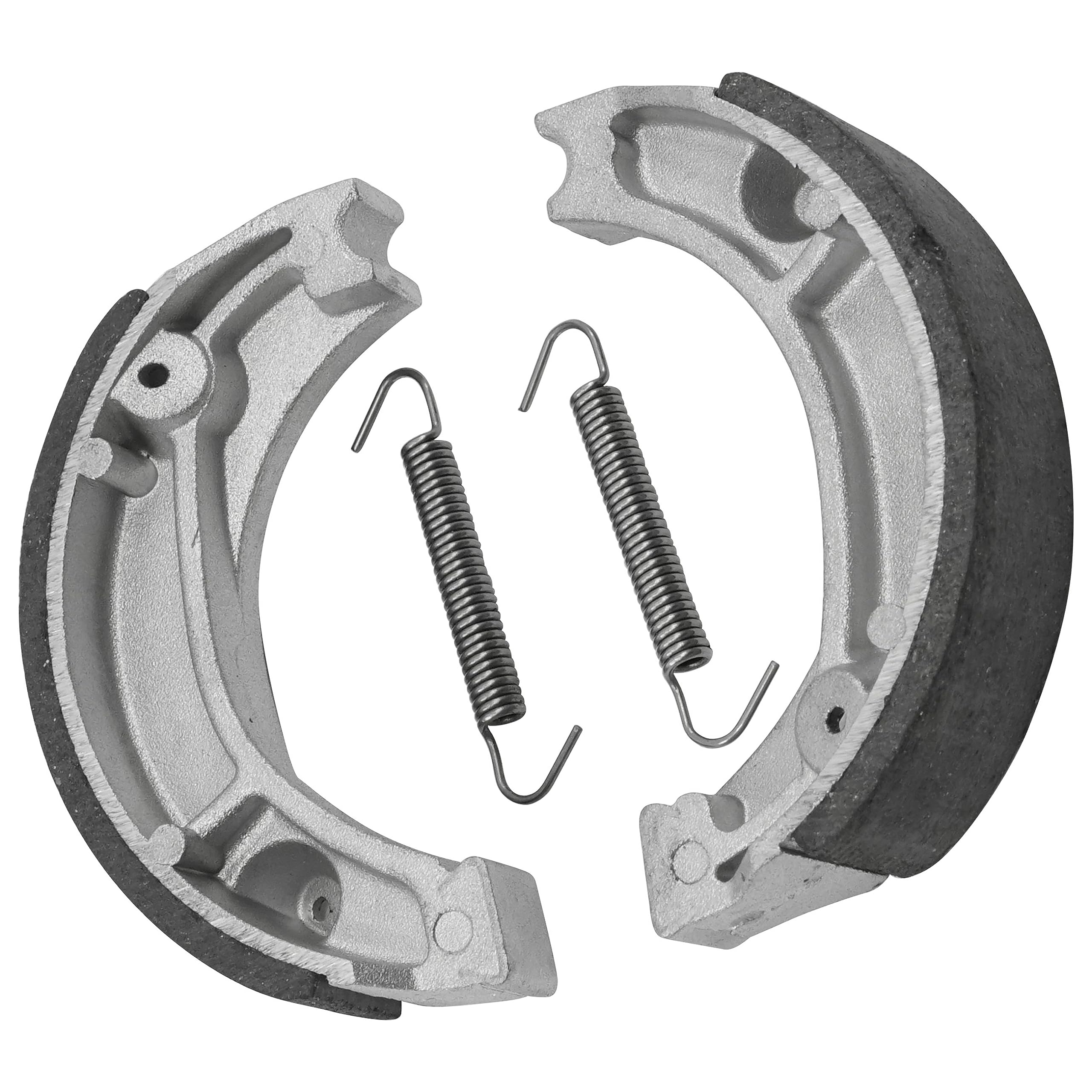 Caltric Rear Brake Shoes Replacement for Honda XR200R XR-200R XR 200R 2002 - High Performance Braking for Off-Road Motorcycles & Trail Riding Adventures