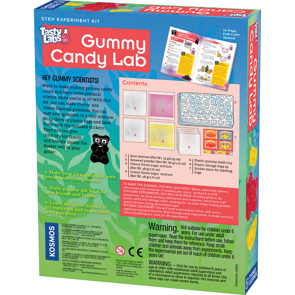 Delicious Gummy Candy Lab - Assorted Flavors & Fun Shapes for Kids & Adults | Perfect for Parties, Snacks & Gift Baskets