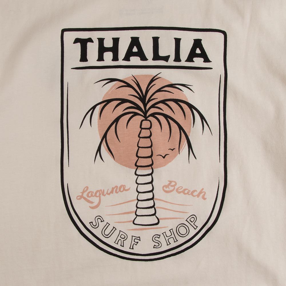 Thalia Surf Palm Badge Long Sleeve Men's T-Shirt - Comfortable Surfing & Casual Wear for Men