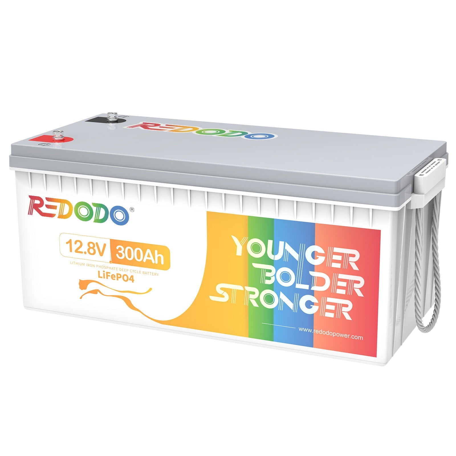 Like New Redodo 12V 300Ah LiFePO4 Deep Cycle Battery | 3.84kWh & 2.56kW Power | Perfect for Solar Energy Storage, RV, Marine & Off-Grid Applications