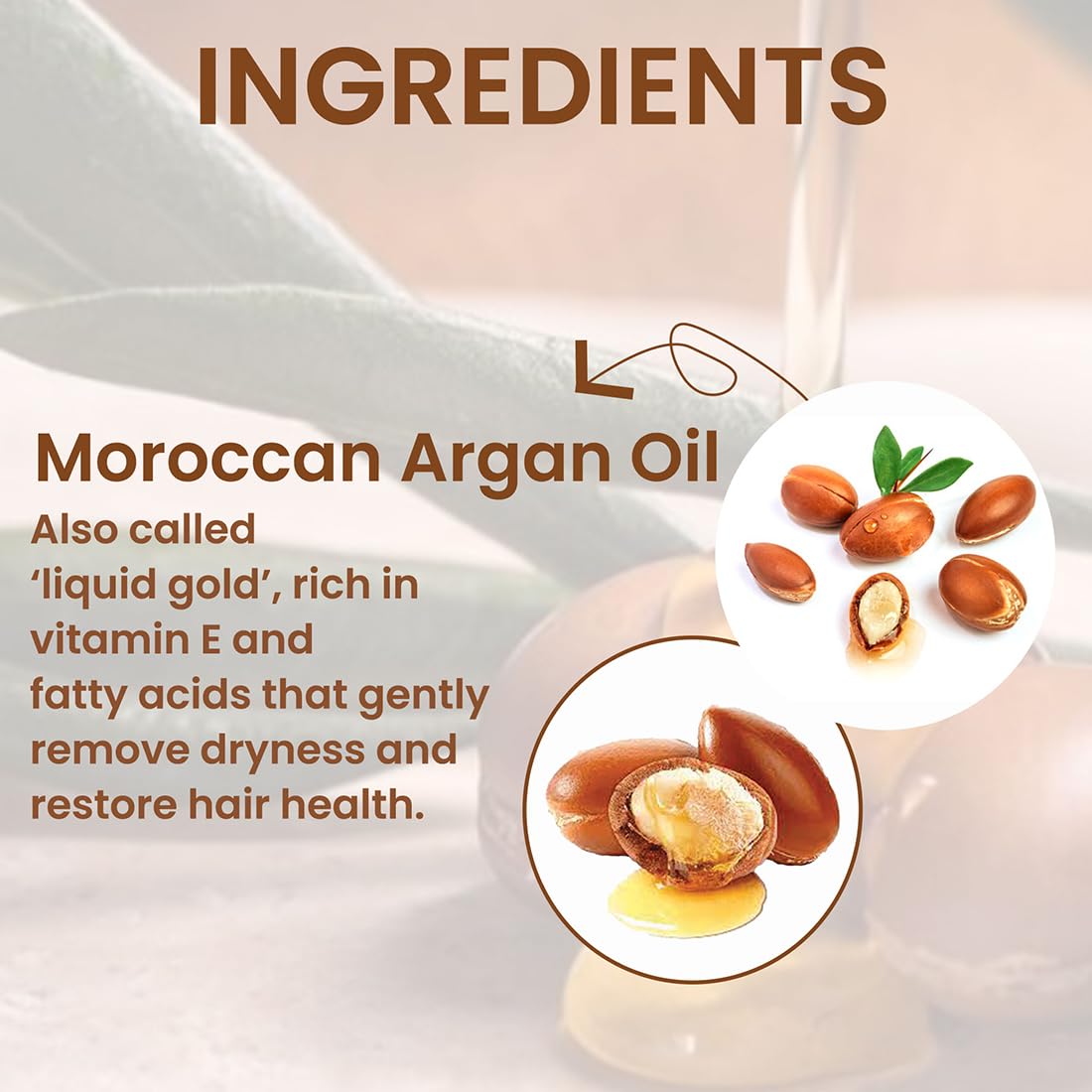 TRUNEXT Moroccan Argan Oil Hair Conditioner - Deep Moisturizing Treatment for Dry, Damaged Hair - Sulfate Free & Paraben Free (300ml) - Perfect for Daily Hair Care & Salon Quality Results at Home