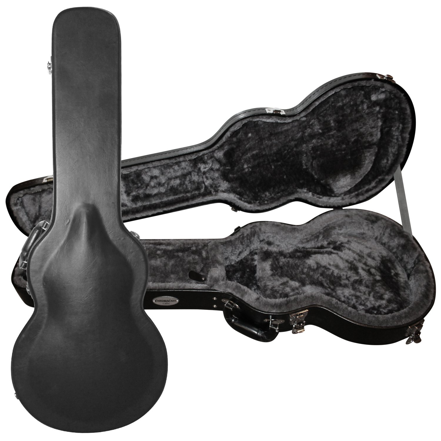 ChromaCast CC-PS-LPC Pro Series Electric Guitar Hard Case - Durable Protective Travel Storage for Les Paul Style Guitars - Perfect for Gigging, Touring & Home Storage