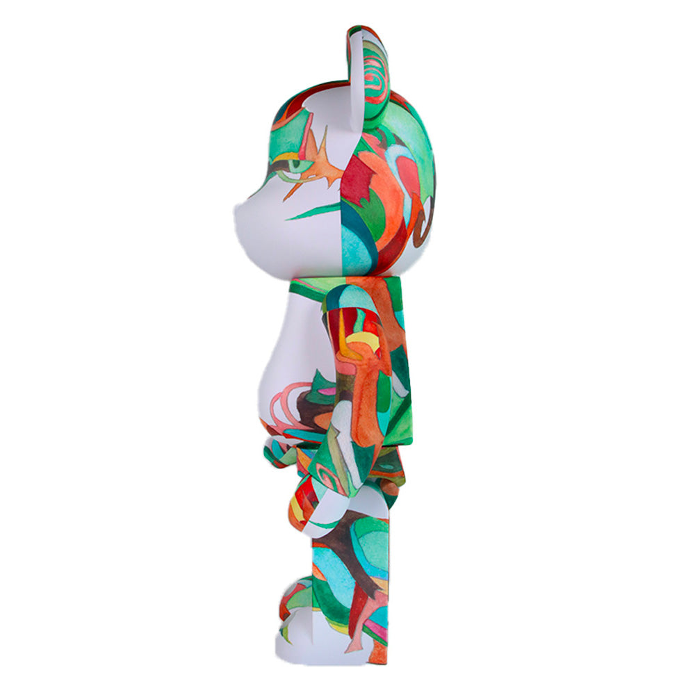 1000% Bearbrick Nujabes Metaphorical Music Collectible Figure - Limited Edition Art Toy for Anime Fans & Hip-Hop Collectors | Perfect for Display in Home, Office or Music Studio