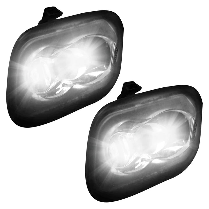 Ford F150 2015-2021 Ultra Bright LED Mirror & Puddle Light Kit - White - Upgrade for Night Driving & Parking Safety