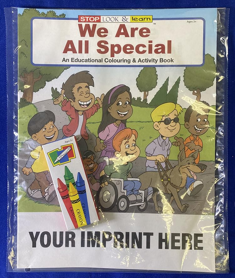 ZOCO - We are All Special - 250 Bulk Pack Educational Coloring Books for Kids - Self Esteem Activity Books with Games & Puzzles - Fun Learning Tools for Classrooms, Therapy & Home Schooling