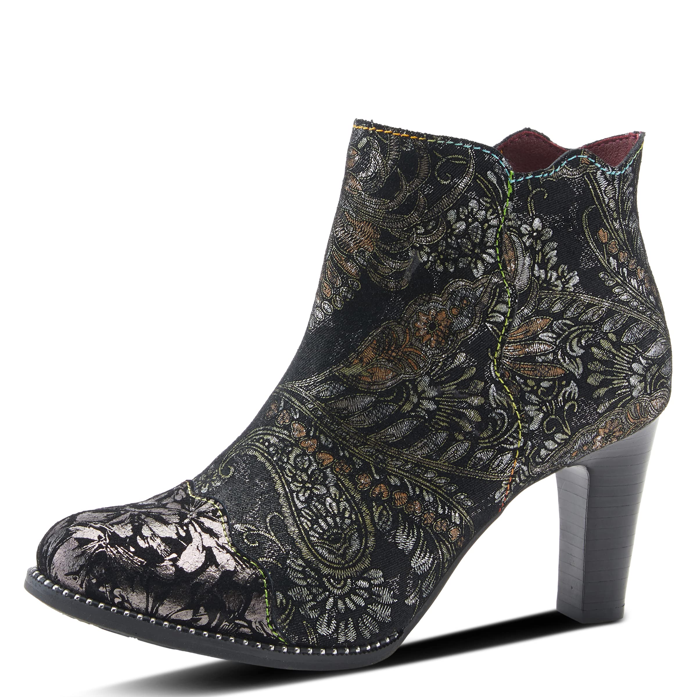 L'Artiste by Spring Step Women's Smokin Hot Fashion Boots - Stylish Ankle Booties for Women, Comfortable & Trendy Leather Boots for Fall/Winter, Perfect for Office, Date Night & Casual Outings