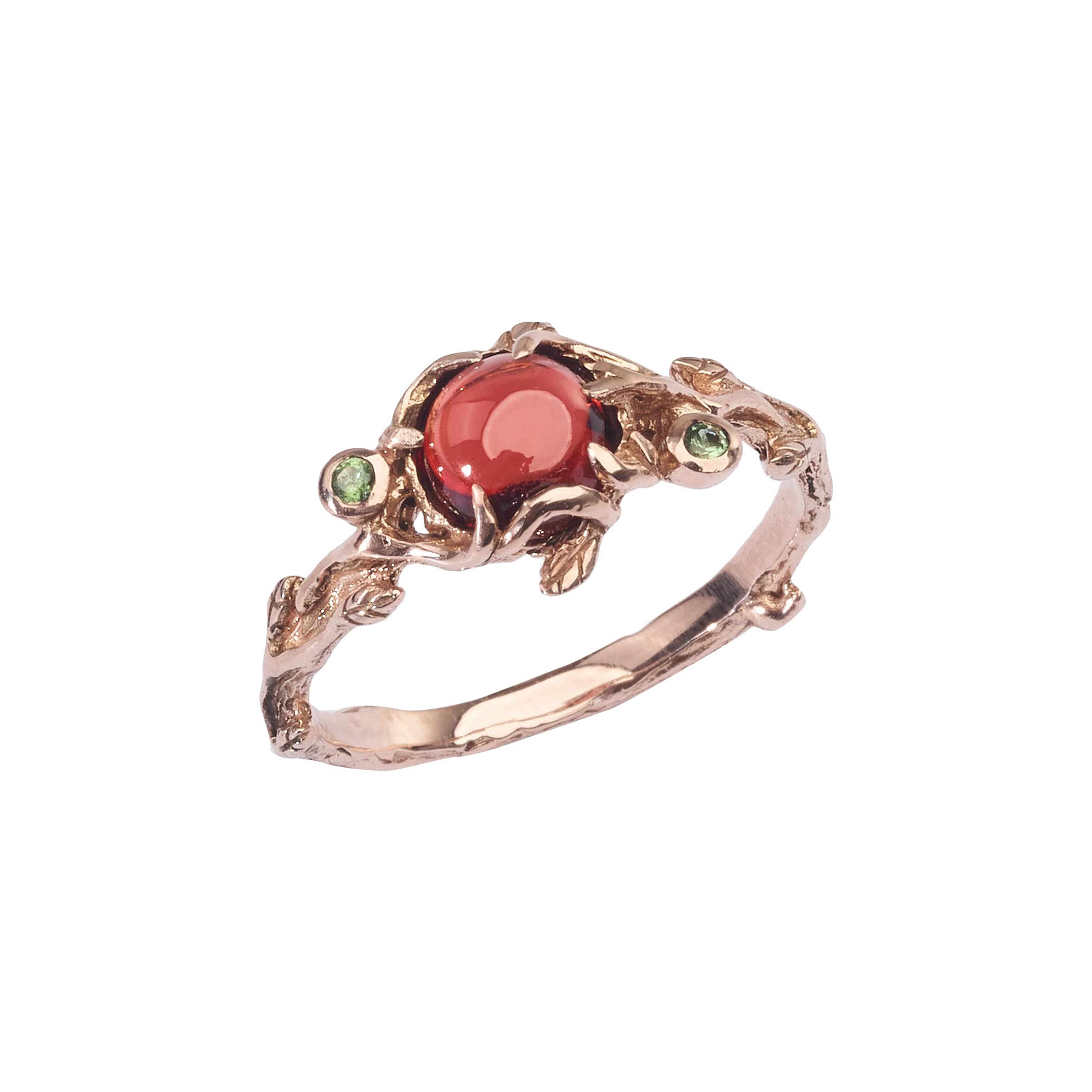 14K Solid Rose Gold 