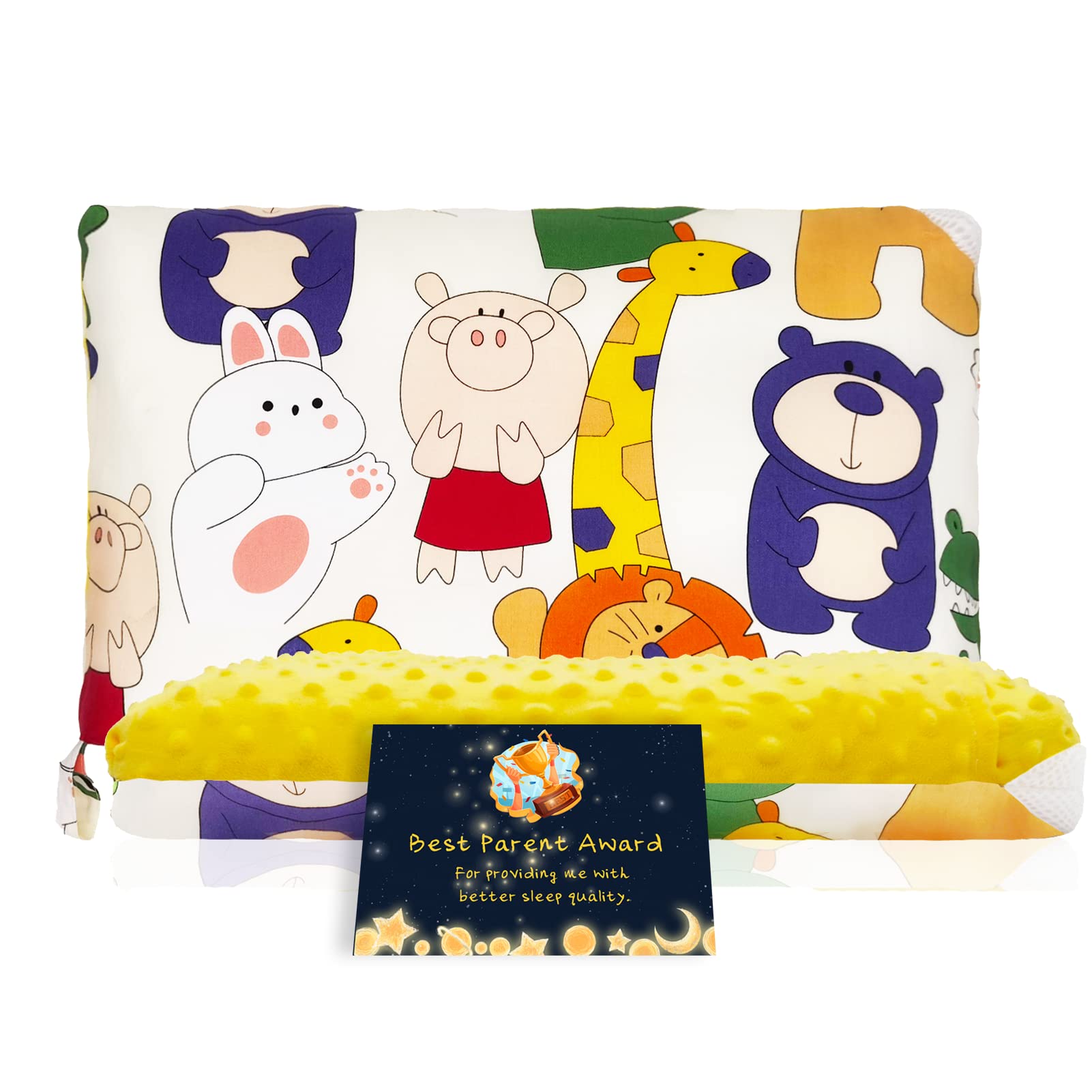 Organic Cotton Toddler Pillow 12x20