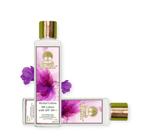 Khadi Organic CC Lotion 120ml - Natural Complexion Corrector with SPF, Brightening & Sun Protection BB Cream | Perfect for Daily Use, Travel & Sun Protection