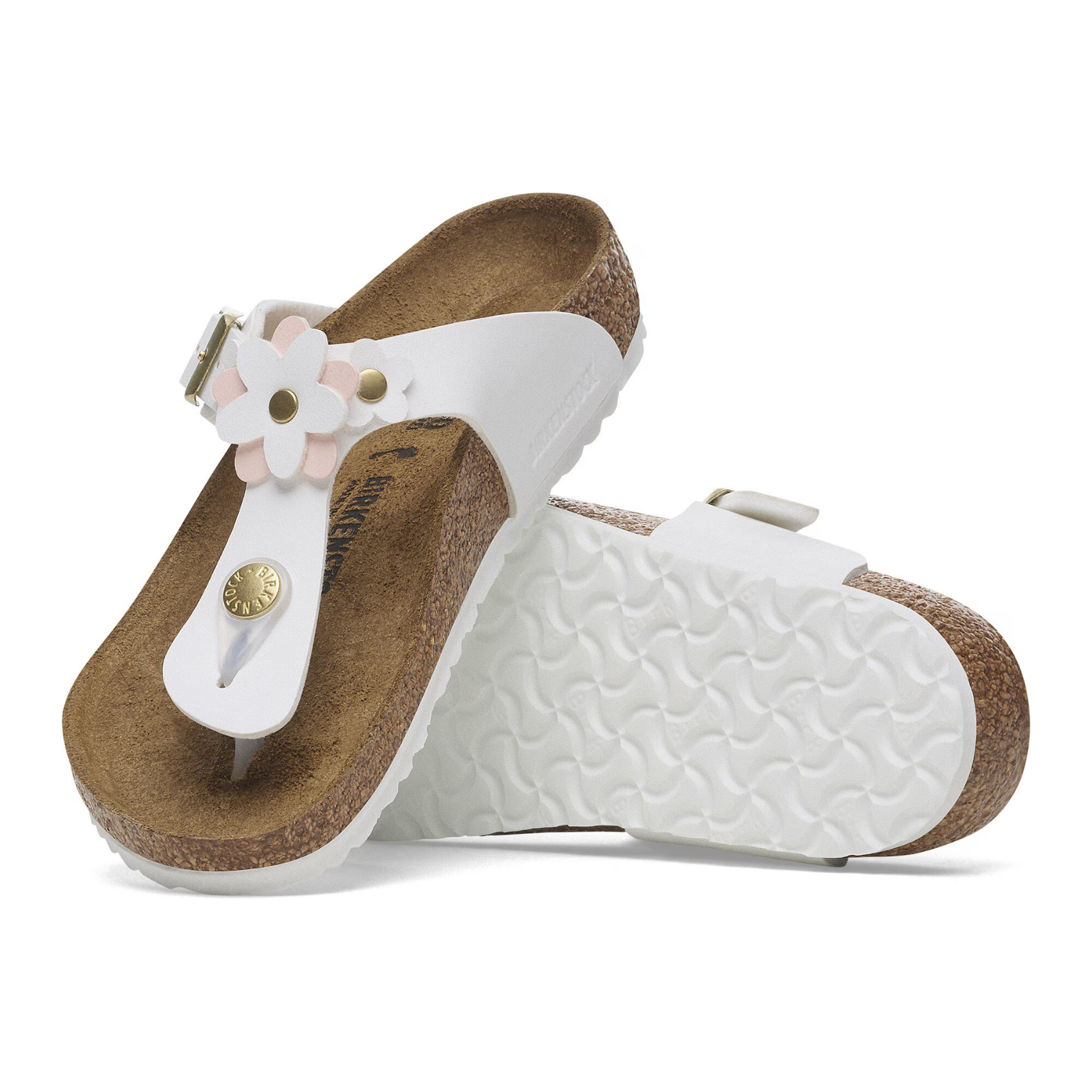 Birkenstock Kids Gizeh Sandals with Floral Print - Comfortable & Stylish for Beach, Pool, and Summer Outings