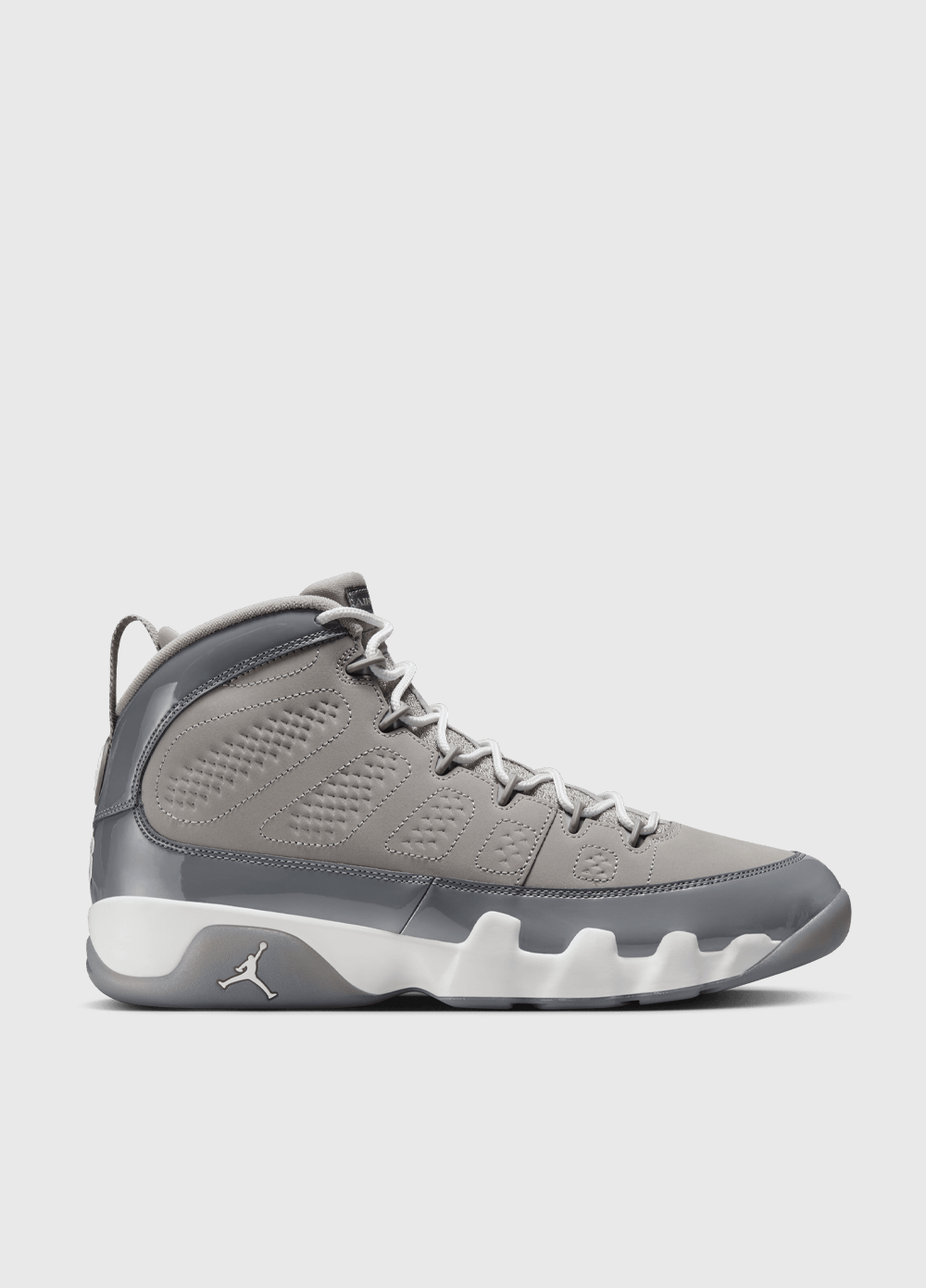 Air Jordan 9 Retro 'Cool Grey' Basketball Shoes - Men's High-Top Sneakers for Casual Wear & Street Style