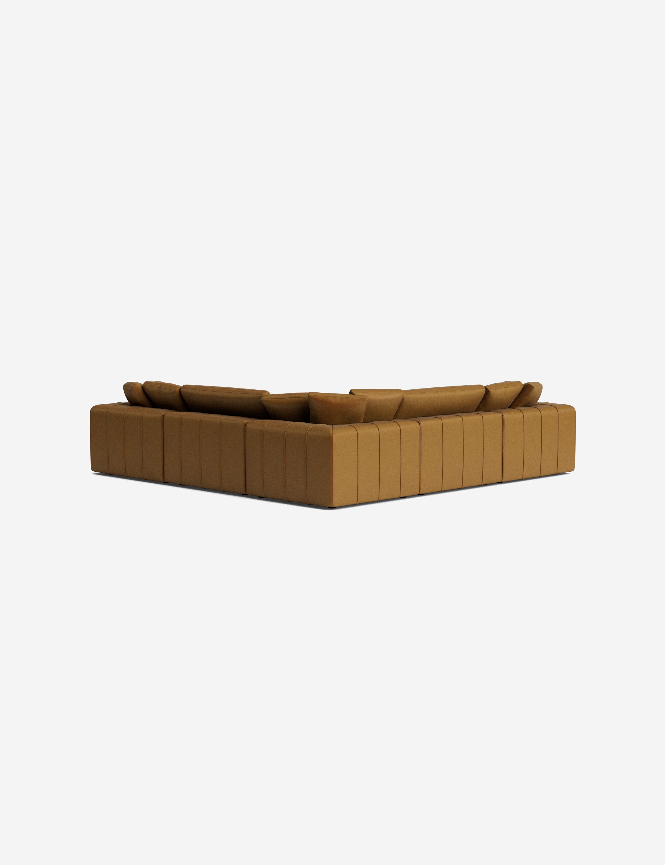 Capella Modular Corner Sectional Sofa - Modern L-Shaped Couch for Living Room, Home Theater & Lounge Areas | Customizable Comfortable Furniture