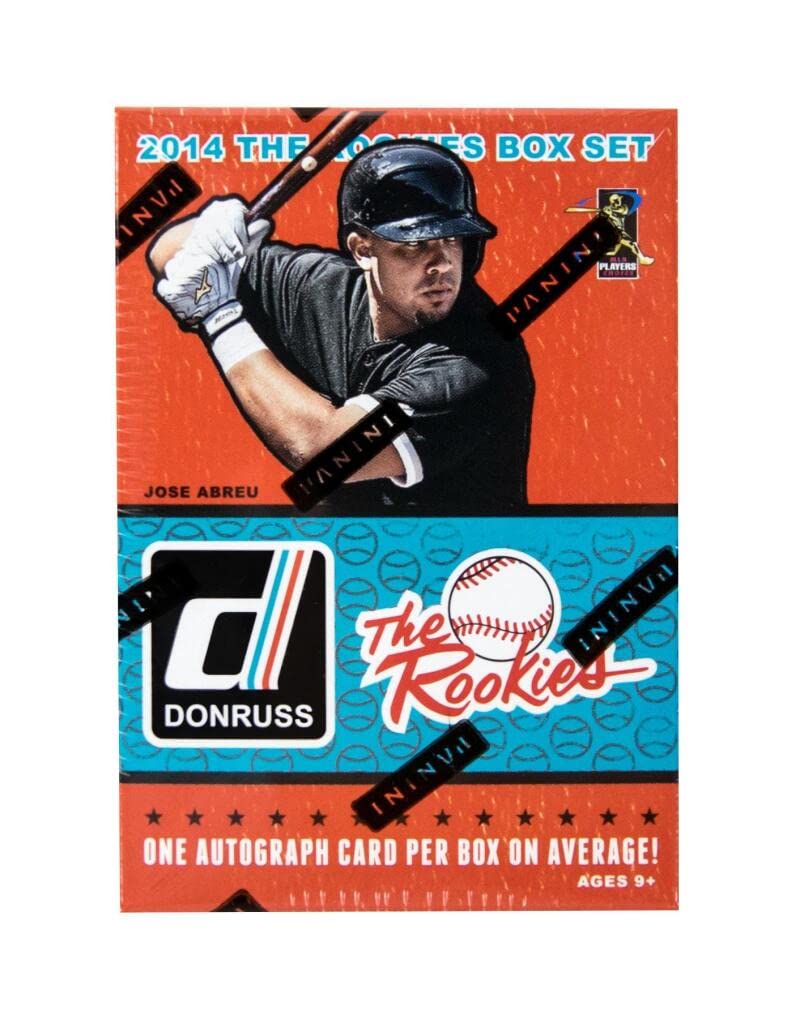 2014 Panini Donruss The Rookies Baseball Factory Set Box - 100 Trading Cards Including 1 Autograph - Perfect for Collectors, Investors & Baseball Fans
