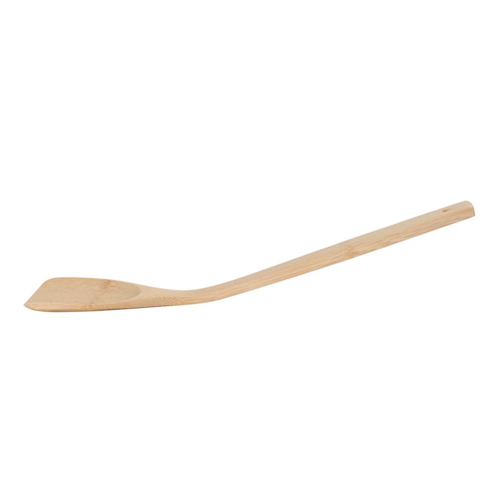 DOITOOL Wooden Nonstick Kitchen Spatula - 1pc Cooking Turner, Pot Scraper & Egg Flipper for Pans & Woks - Perfect for Flipping Eggs, Pancakes & Stir-Fry - Durable Wood Handle Cookware Utensil for Sauteing & Baking
