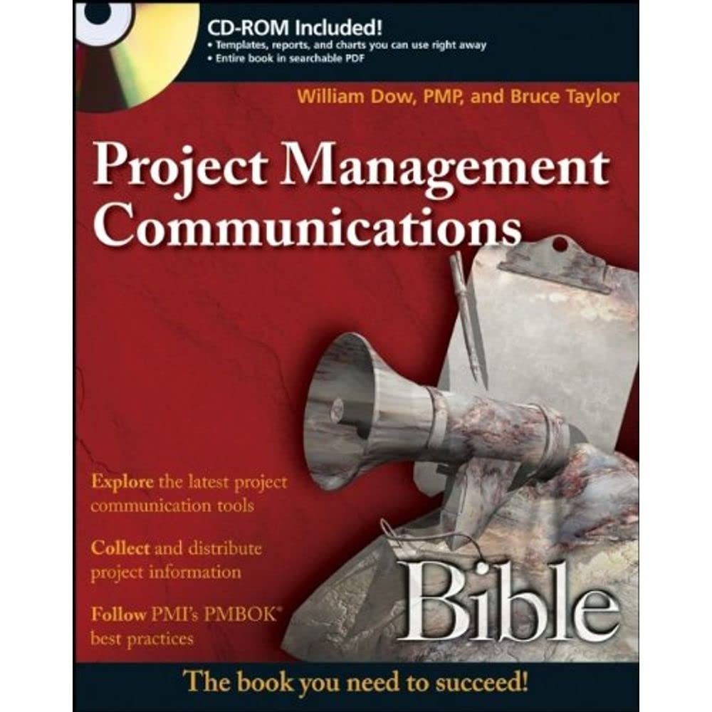 Project Management Communications Bible - Ultimate Guide for Effective Team Collaboration & Stakeholder Engagement | Perfect for Agile, Scrum & Remote Work Environments