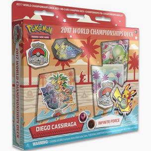 2017 Pokemon World Championship Deck - Diego Cassiraga Competitive Play Deck | Official TCG Tournament Ready for Collectors & Players