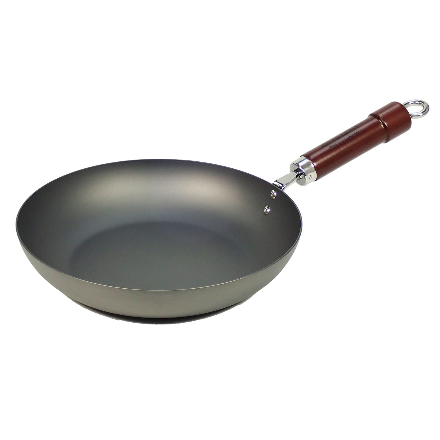 Riverlight K1228 Iron Nitride Frying Pan - 11 Inch (28cm) Non-Stick Skillet, IH Compatible & Rust Resistant Wok - Perfect for Stir-Fry, Sautéing & Home Cooking