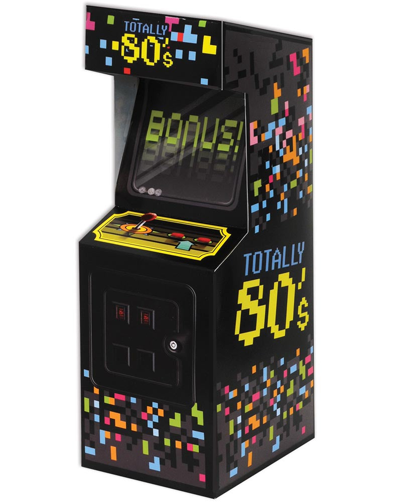 Retro 80s Arcade Video Game Machine - Classic Gaming Console for Home & Office Entertainment | Perfect for Game Rooms, Parties & Nostalgic Decor