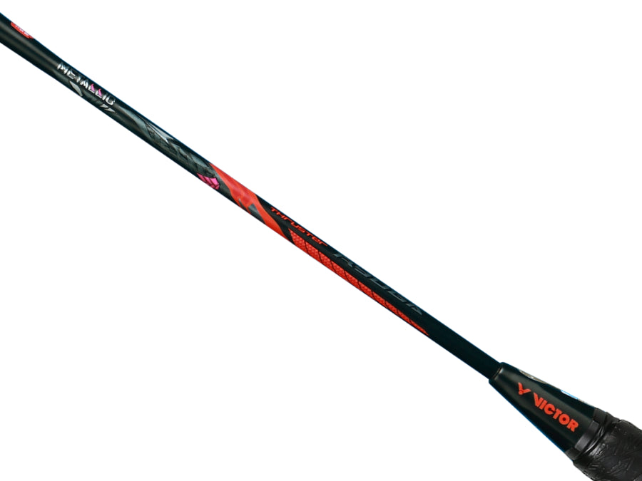 Victor Thruster Ryuga Metallic Badminton Racket - High-Performance Carbon Fiber Shuttlecock Racquet for Professional & Recreational Players - Perfect for Tournaments, Training & Casual Play