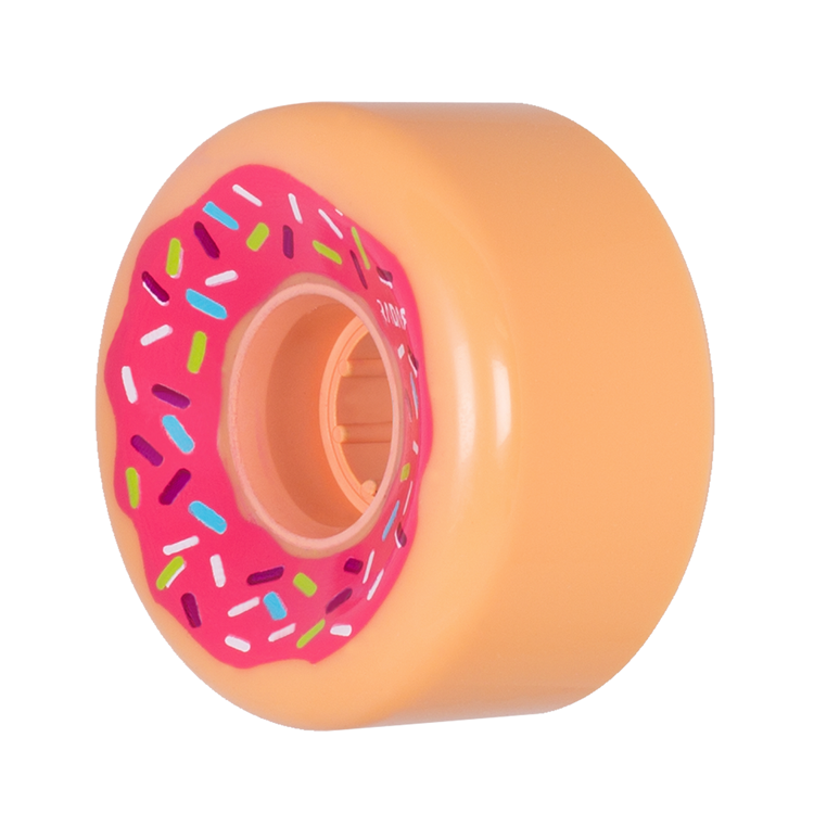 62mm x 32mm Donut Wheels - Premium Skateboard Wheels for Smooth Riding & Tricks | Perfect for Street Skating, Park Riding & Cruising