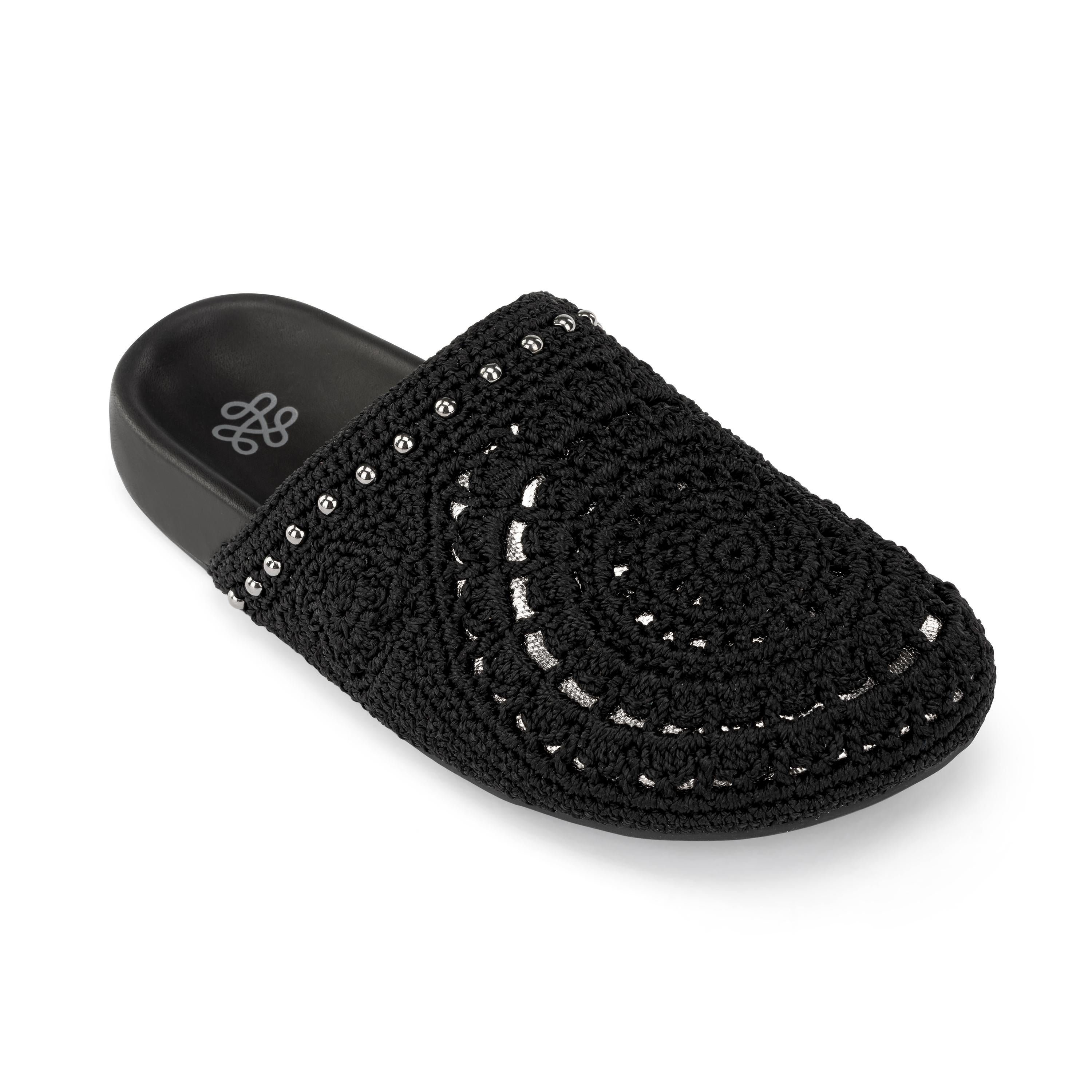 Bolinas Crochet Clogs for Women - Comfortable Handmade Summer Slide Sandals with Arch Support - Perfect for Beach, Pool, and Casual Outings