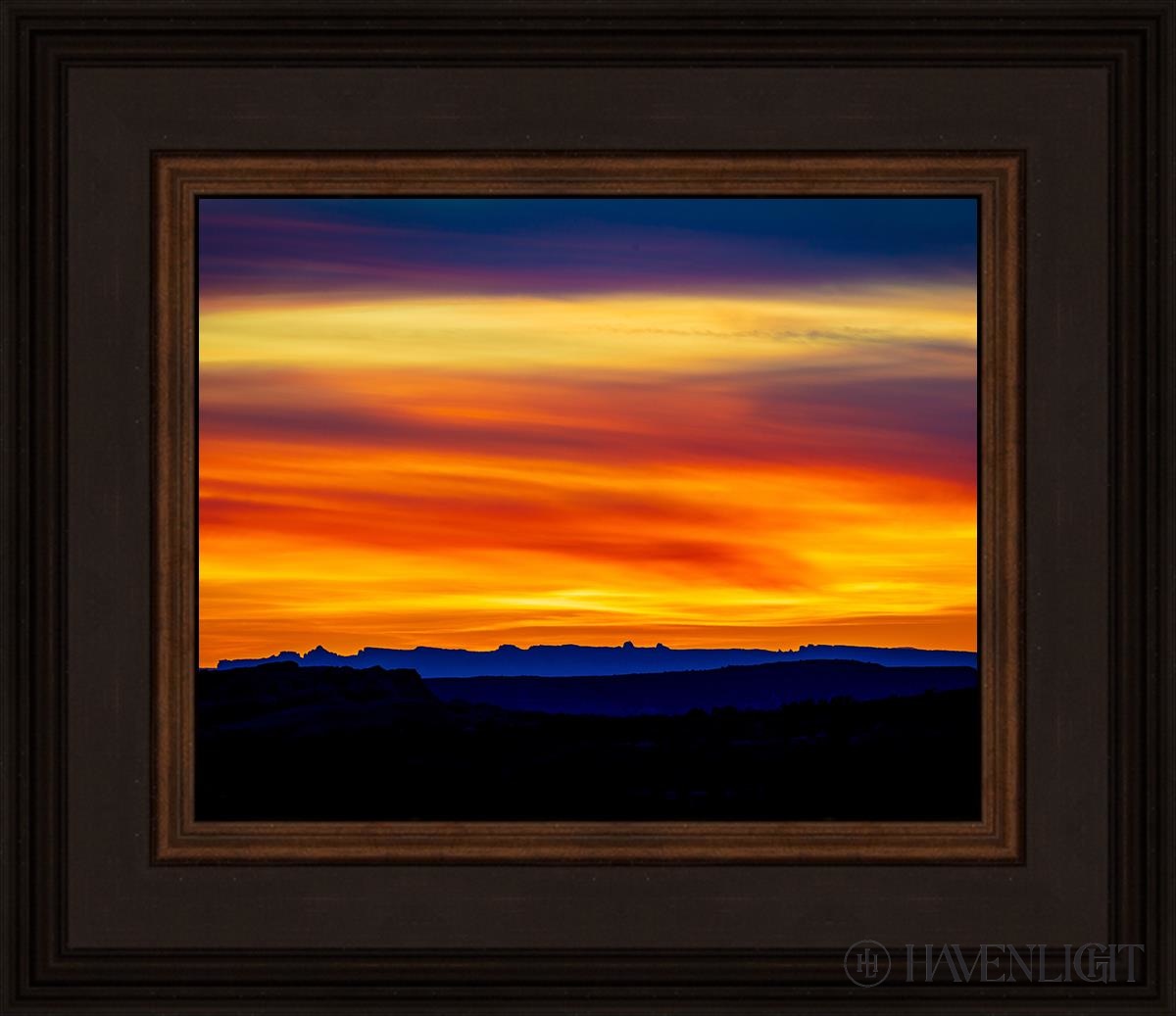 Stunning Desert Sunset at Arches National Park Utah - Perfect Wall Art for Home & Office Decor | Nature Photography Print for Living Room, Bedroom, or Gift