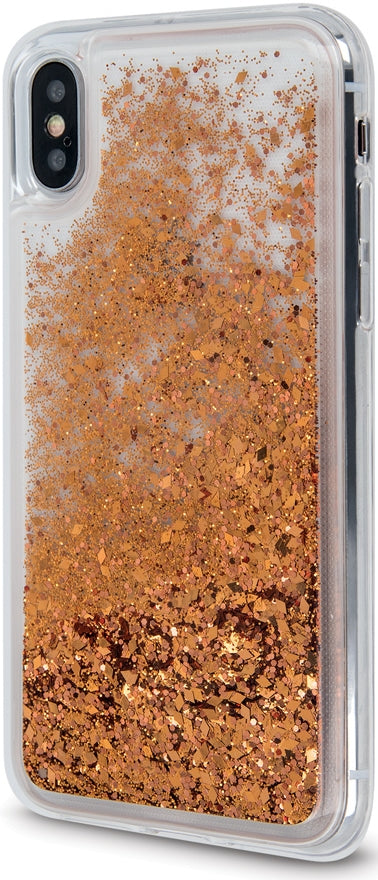 Apple iPhone 11 Case - Liquid Sparkle Protective Cover in Gold | Slim Fit Shockproof Phone Case for Everyday Use & Travel Protection