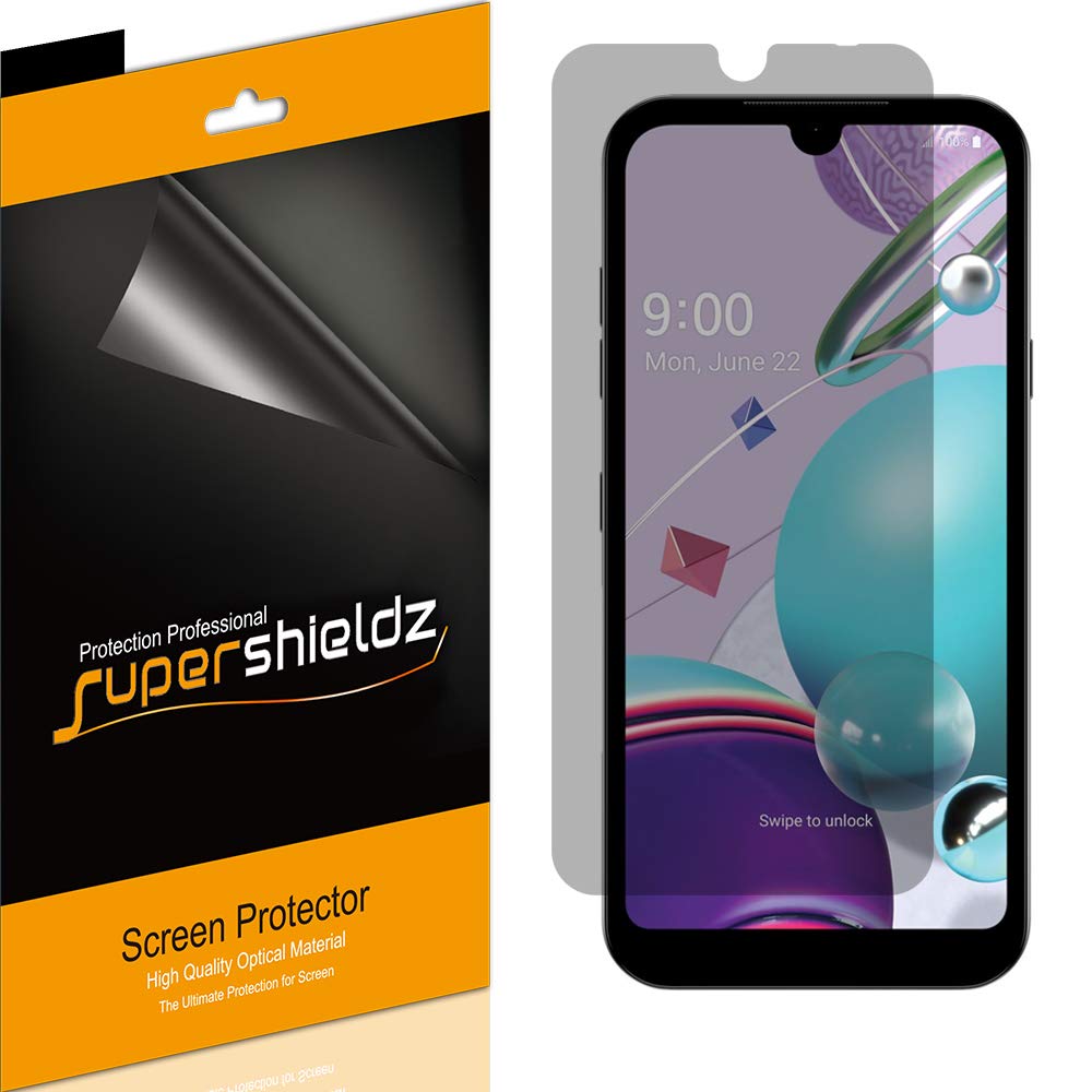 Supershieldz 2-Pack Privacy Screen Protector for LG Tribute Monarch - Anti-Spy Protection for Work & Travel