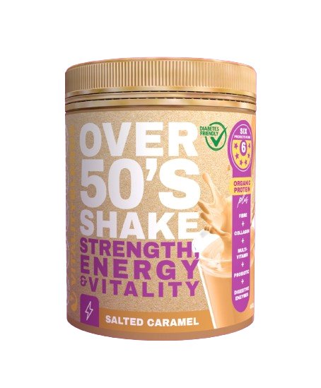 Vitality Blends Complete Nutrition Shake for Adults Over 50 - Protein Powder with Vitamins & Minerals - Ideal for Senior Health, Energy & Wellness Support