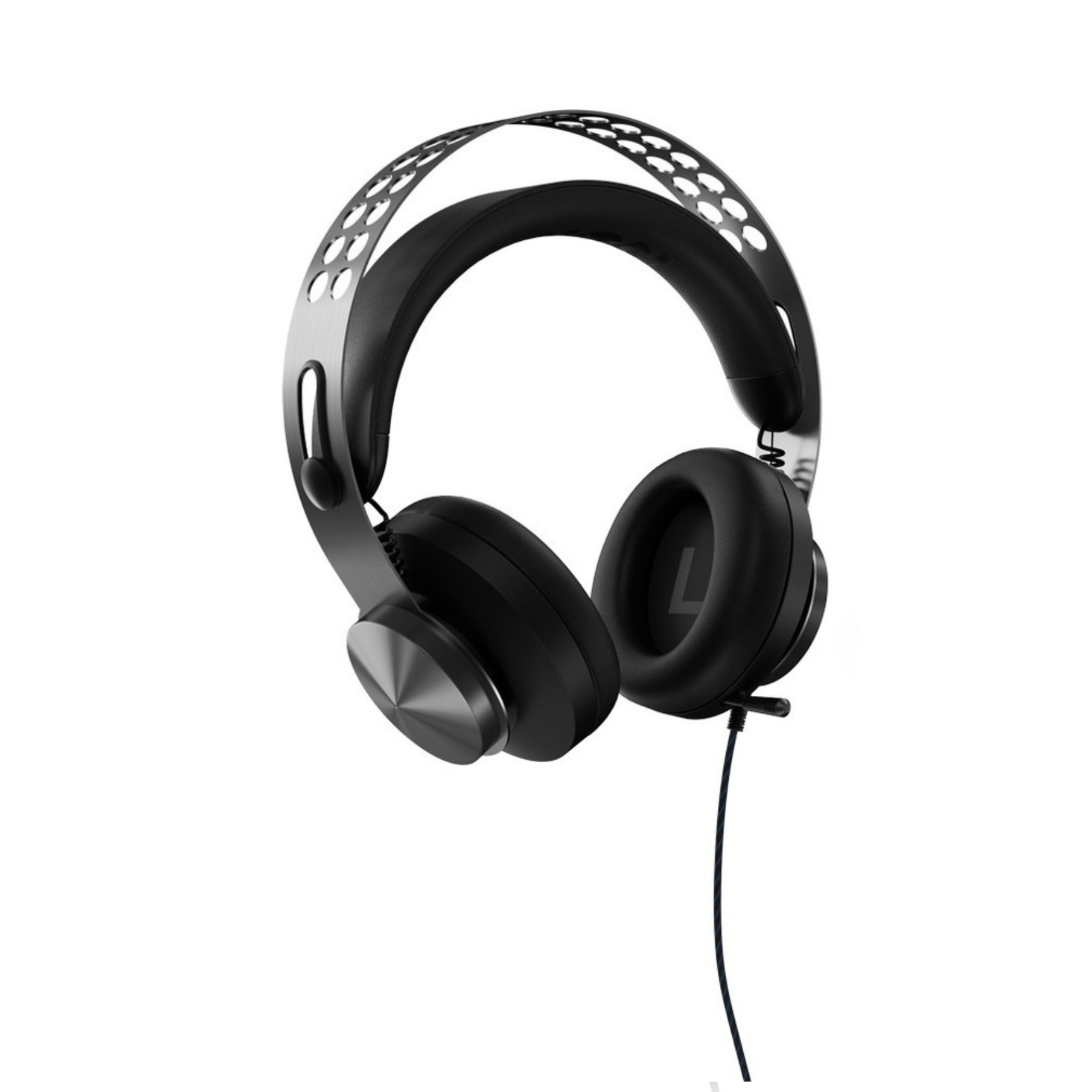 Lenovo Legion Stereo Gaming Headset with Noise Cancellation - Wired Over-Ear Headphones for PC, PS4, Xbox - Immersive Sound for Competitive Gaming & Streaming