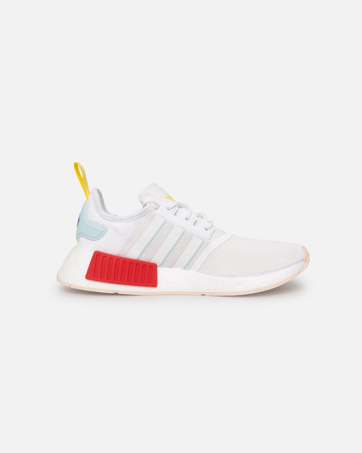 Adidas Women's NMD_R1 Running Shoes - White/Almond Color - Lightweight Comfort Sneakers for Women | Perfect for Gym, Jogging & Casual Wear
