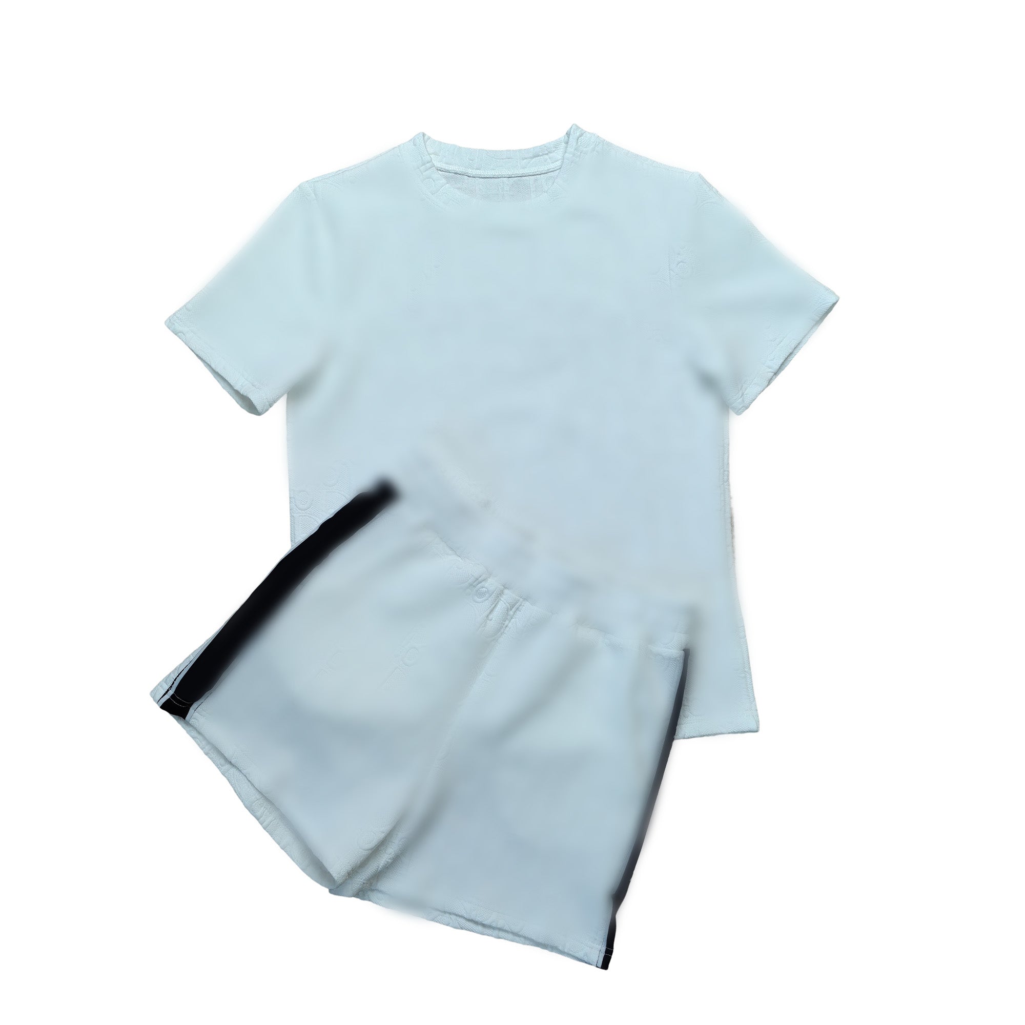 Men's Short Sleeve Athletic Shorts Set - Breathable Quick-Dry Sports Outfit for Running, Gym & Casual Wear