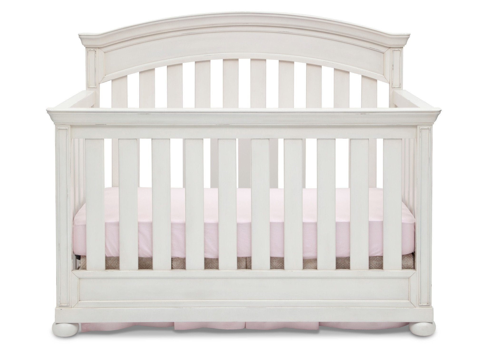 Castille Crib 'N' More - Convertible Baby Crib with 3-in-1 Design for Nursery, Toddler Bed & Daybed - Perfect for Newborns to Kids | Safe & Stylish Nursery Furniture for Modern Homes