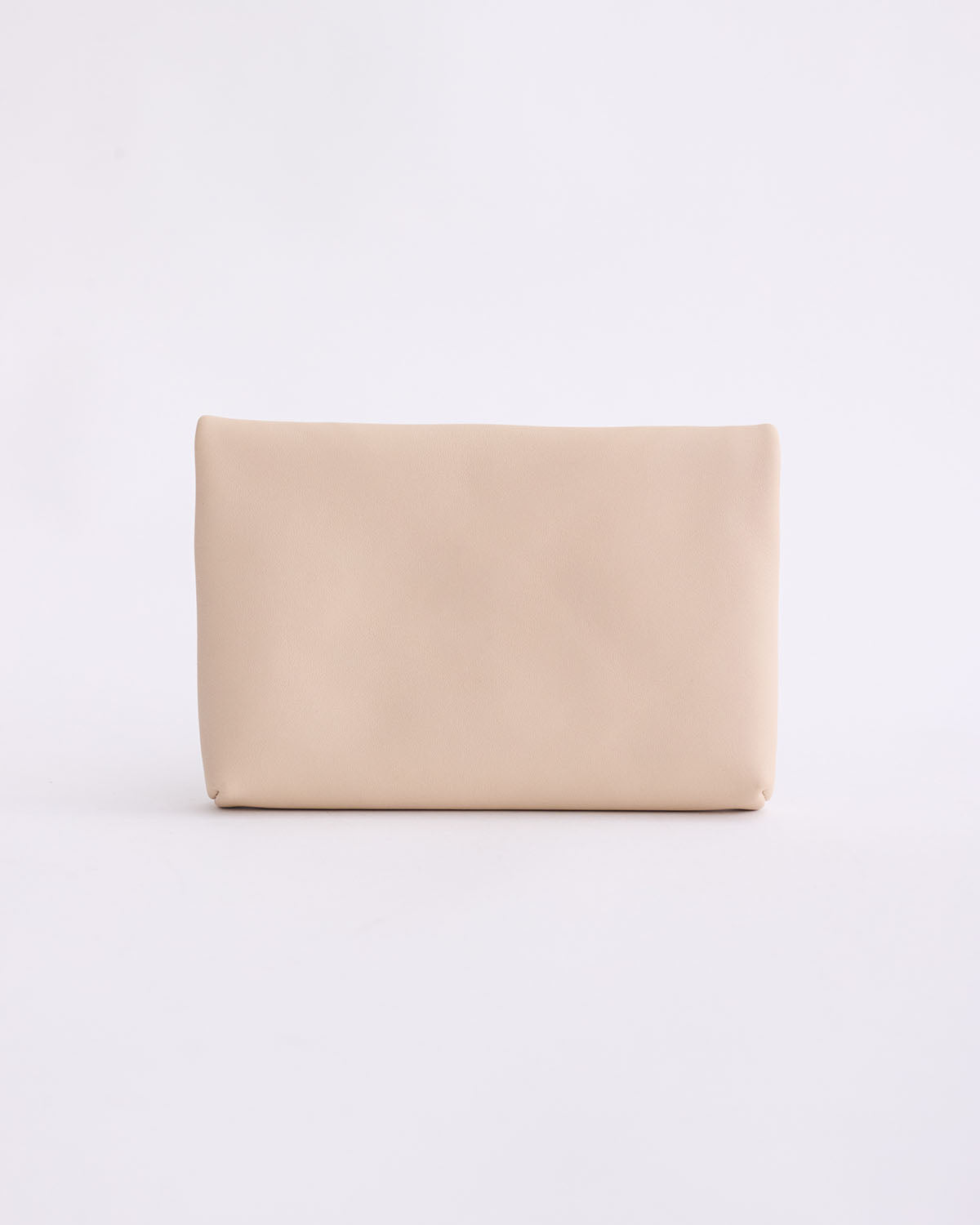 Stella Envelope Clutch in Oat - Elegant Women's Crossbody Bag for Evening Parties, Weddings & Date Nights | Vegan Leather Handbag with Gold-Tone Hardware