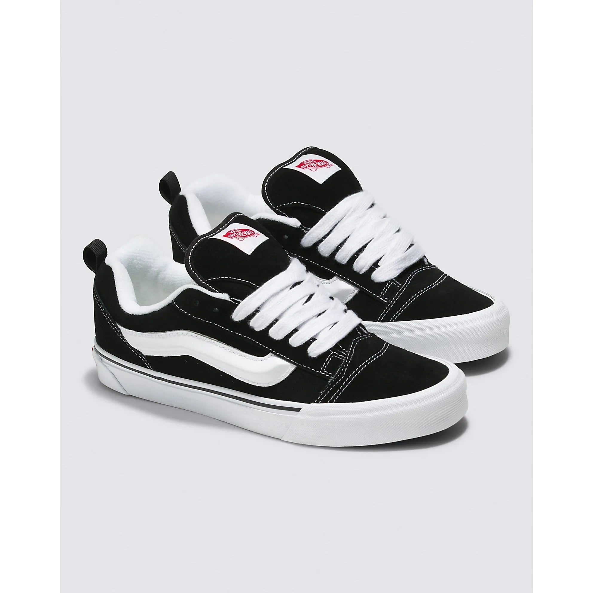 Vans Knu Skool Suede Sneakers for Men & Women - Retro Skate Shoes with Cushioned Comfort - Perfect for Streetwear, Skateboarding & Casual Outfits