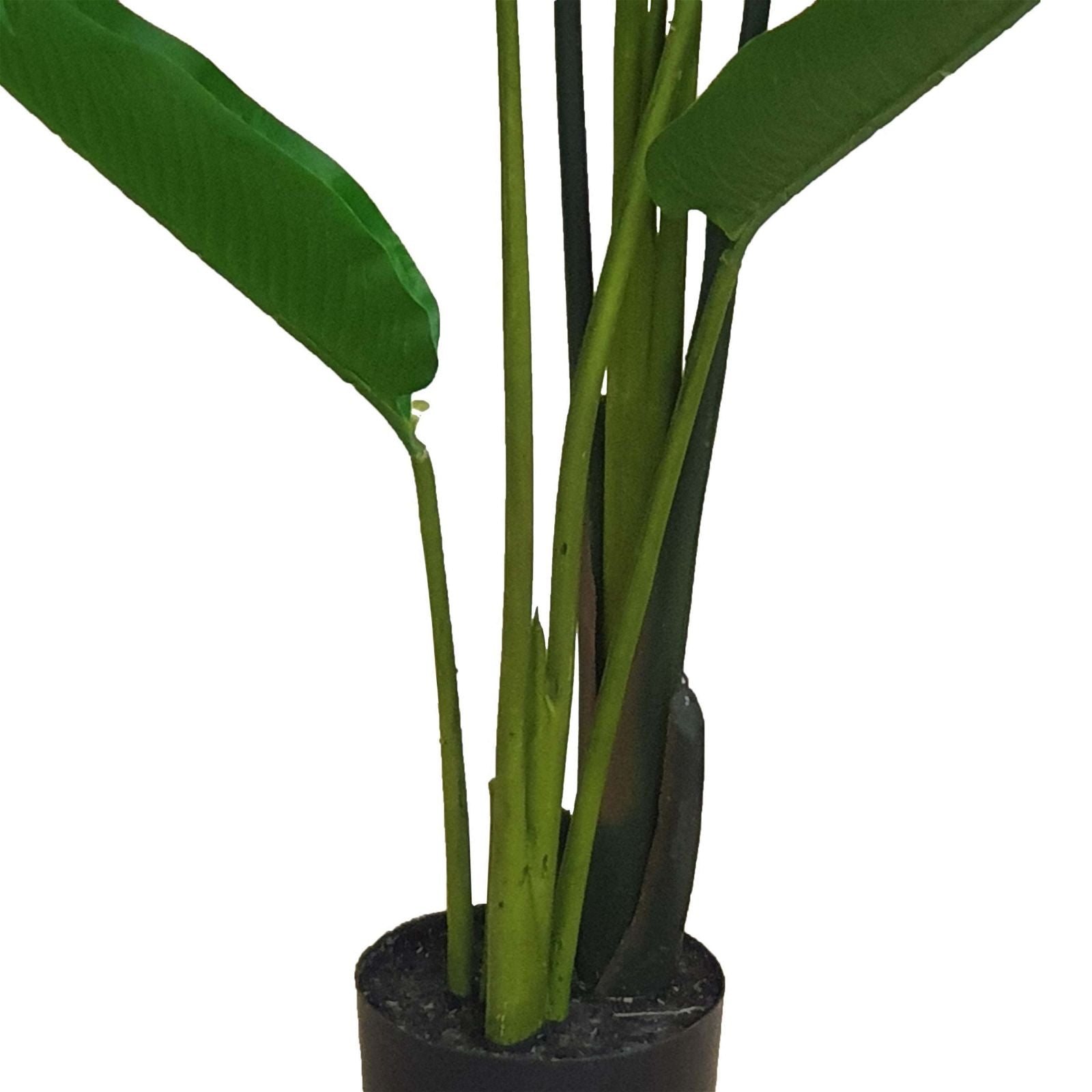 150cm Artificial Banana Palm Plant by Criterion - Perfect for Home Decor, Office Spaces & Tropical Themed Parties
