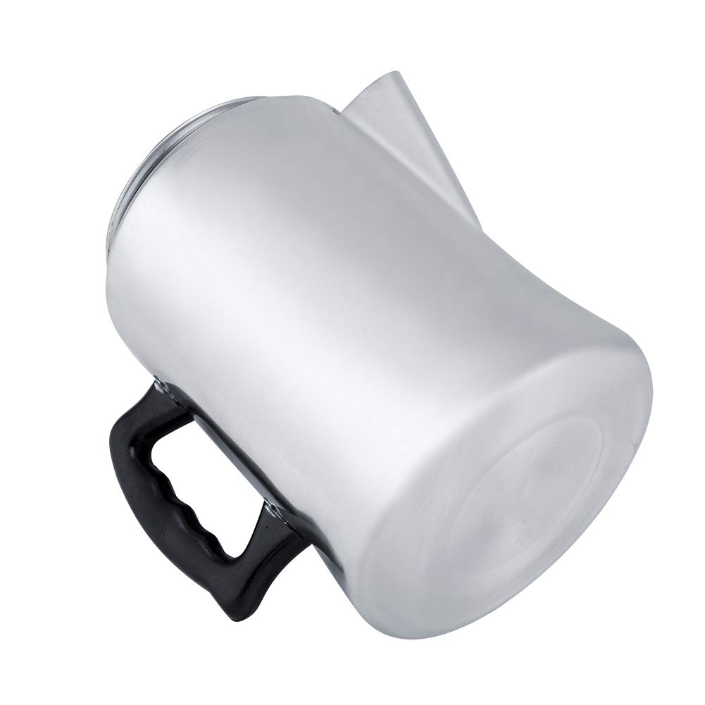3L Stovetop Tea Kettle - Large Capacity Aluminum Teapot for Coffee & Tea Brewing with Ergonomic Handle - Perfect for Home Kitchen, Camping & Outdoor Use