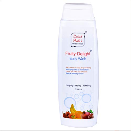Tejo Fruity Delight Body Wash 200ml - Moisturizing & Refreshing Shower Gel for Women & Men - Perfect for Daily Use, Gym, and Travel