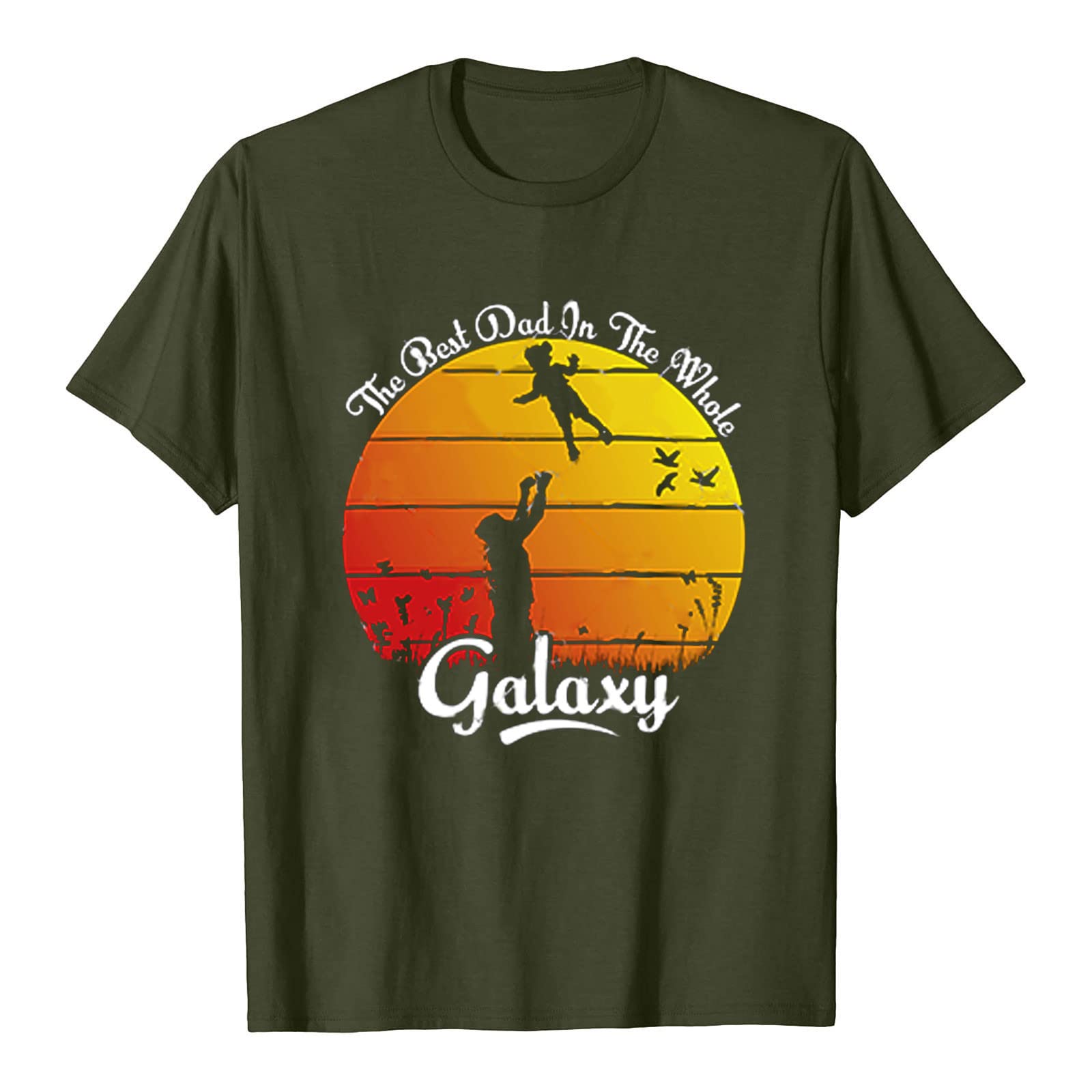 Roliyen Women's Spring T-Shirts 2022 - Loose Fit Printed Casual Short Sleeve Tee Tops - Perfect for Everyday Wear, Outings & Summer Fashion