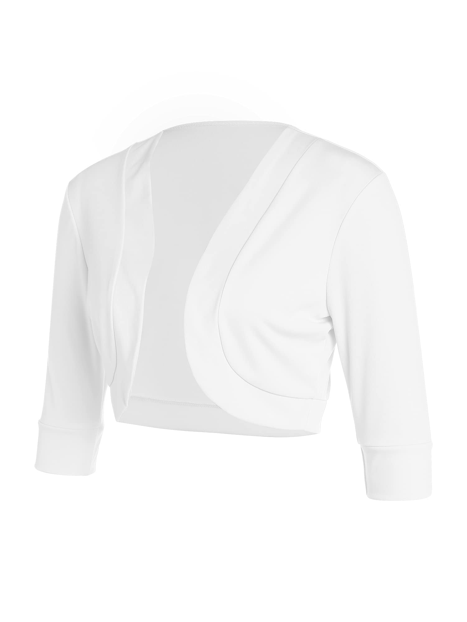 Women's Solid Color Cardigan Coat - Long Sleeve Cropped Jacket for Spring & Fall | Yellow, Purple, White, Black, Red | Perfect for Office Wear, Casual Outfits & Layering